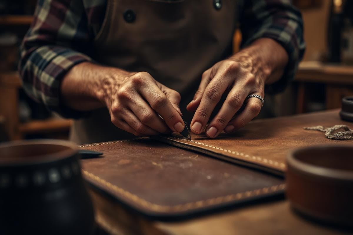 Leather craftsmanship